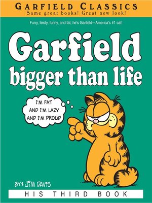 cover image of Garfield Bigger Than Life